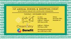 dining and shopping event